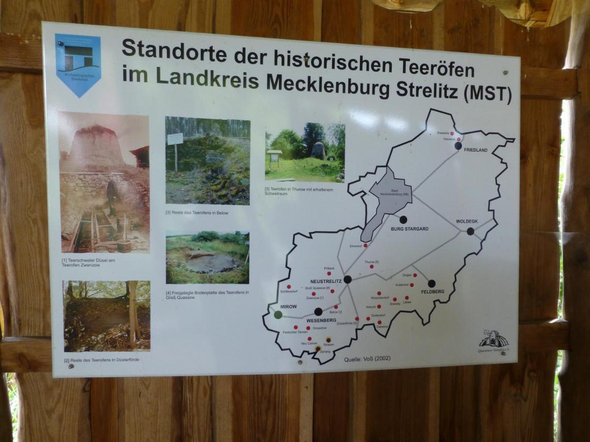 Zwei Seen Ferienhaus Canow Esterno foto